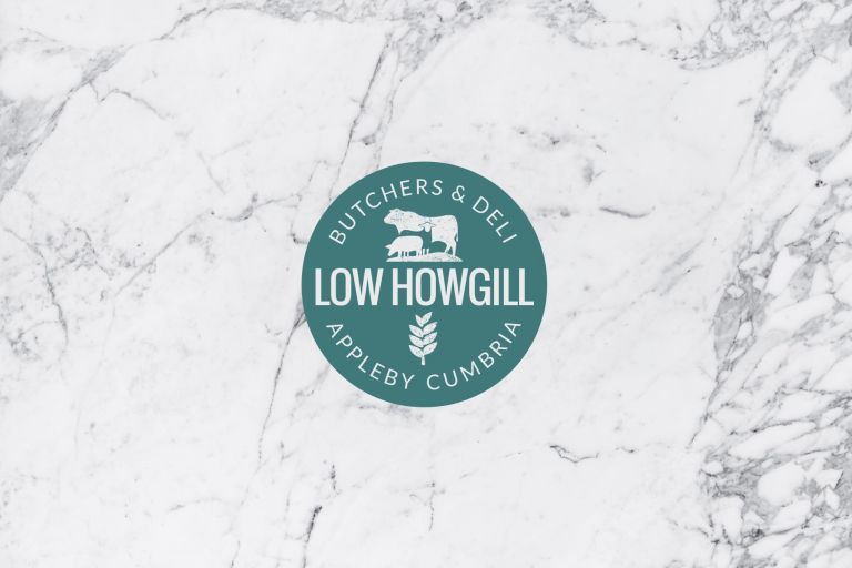 Low Howgill Butcher Brand Logo Design