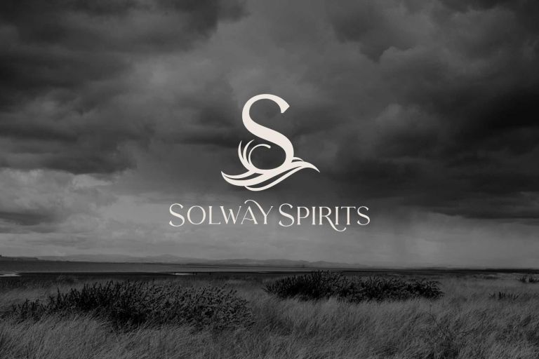 solway spirits logo design
